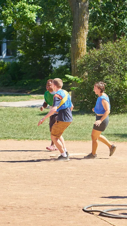 MojoKickball pitcher with six balls ready to roll